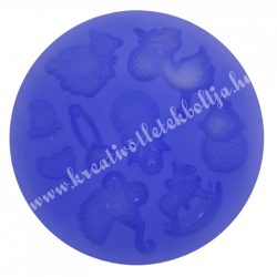 Marcipán, fondant mintázó, szilikon, gyerekjáték