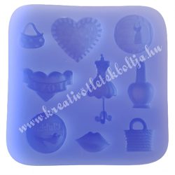 Marcipán, fondant mintázó, szilikon, gardrób