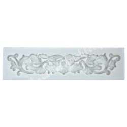 Marcipán, fondant mintázó, szilikon, barokk minta