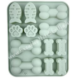 Szilikon öntőforma, állateledel