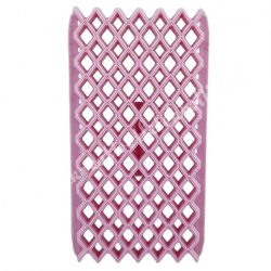   Marcipán, fondant mintázó rács, műanyag, rombuszok, 7,5x15 cm