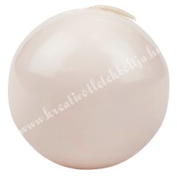 Adventi gömbgyertya, matt, vintage barack, 6 cm