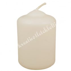 Adventi gyertya, bézs, 6 cm