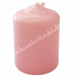 Adventi gyertya, rózsaszín, 6 cm