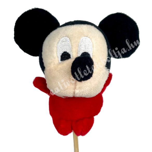 Betűzős Mickey egér, 9x9 cm