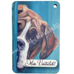 Fa tábla, Boxer, 6x9 cm