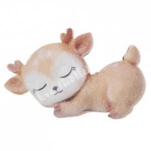 MDF figura, bambi, 8,5x6 cm