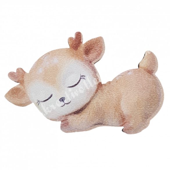 MDF figura, bambi, 8,5x6 cm