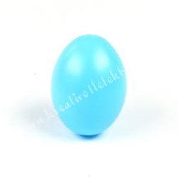Műanyag tojás, világoskék, 4x6 cm