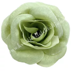 Rózsa virágfej, zöld, 4,5 cm