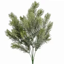 Fenyőcsokor, zöld, 37 cm