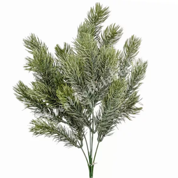 Fenyőcsokor, zöld, 37 cm