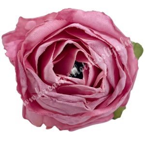 Rózsa virágfej, rózsaszín, 3,5 cm