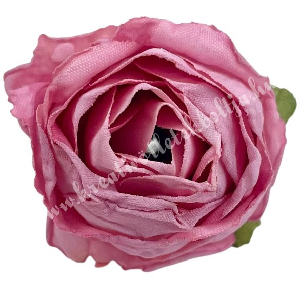 Rózsa virágfej, rózsaszín, 3,5 cm