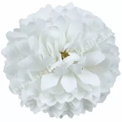 Krizantém fej, fehér, 3,5 cm