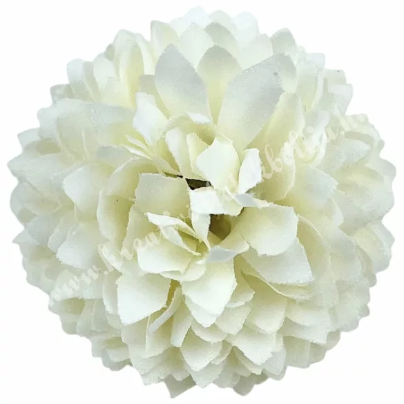 Krizantém fej, krém, 3,5 cm