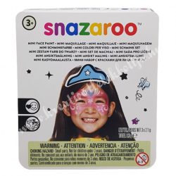   SNAZAROO arcfesték készlet, rózsaszín-kék-fehér, 3x2,1 gr/szett