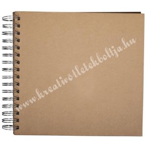 Papírmasé album - 22,5x21,5 cm, sima