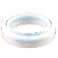   Szilikon öntőforma műgyantához - karkötő, vékony, 5,6 cm