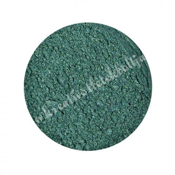 Műgyanta effekt pigment színező por, 3 g - gyöngyház hatású mohazöld
