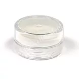 Műgyanta effekt pigment színező por, 3 g - gyöngyház hatású selyemezüst