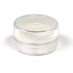   Műgyanta effekt pigment színező por, 3 g - gyöngyház hatású selyemezüst