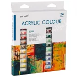 SINOART akrilfesték készlet, 24x12 ml
