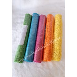 Csipke több színben, 30x150 cm