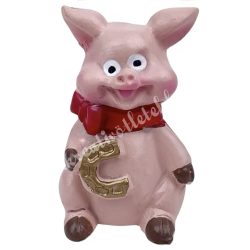 Polyresin malac, patkóval, 2,5x4 cm