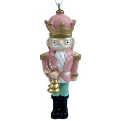 Akasztós polyresin diótörő, csengővel, 3,5x10 cm