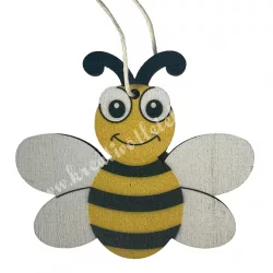 Akasztós fa méhecske, 6,2x5 cm