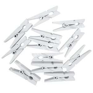 Fehér facsipesz, 48 mm, 12 db/csomag