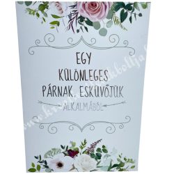 Pénzátadó képeslap borítékkal, 13x19 cm