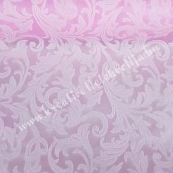   Asztali futó, indamintás, rózsaszín, 30 cm, 10 méter/tekercs