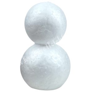 Hungarocell hóember, 6x11 cm