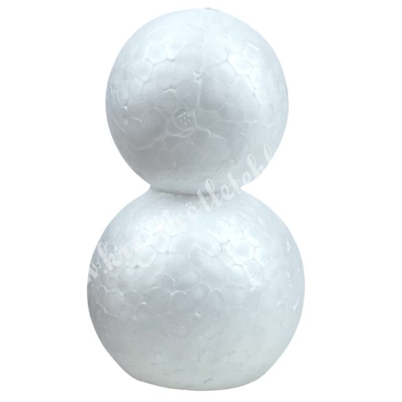 Hungarocell hóember, 6x11 cm