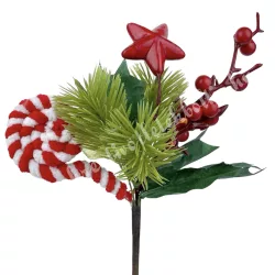 Fenyő pick nyalókával, 22 cm