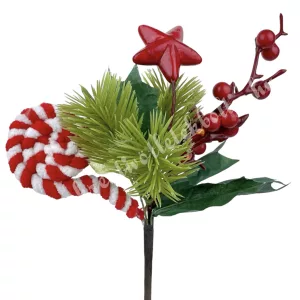 Fenyő pick nyalókával, 22 cm