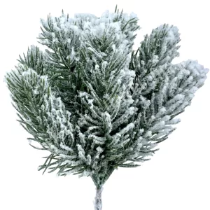 Havas fenyőág, zöld, 27 cm