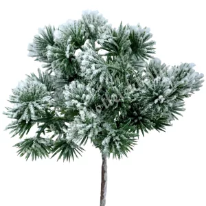 Havas fenyőág, zöld, 23 cm