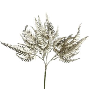 Páfrány csokor, pezsgő, 38 cm