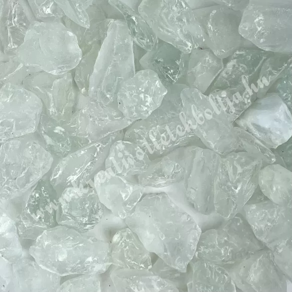 Dekorkavics, átlátszó, foszforeszkáló, kb. 2-5 cm, 500 gramm 