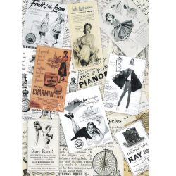 Rizspapír, Retro, A4 (043)