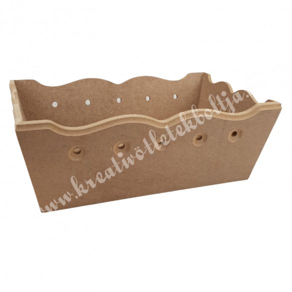 MDF  tálca, 30x19x11 cm