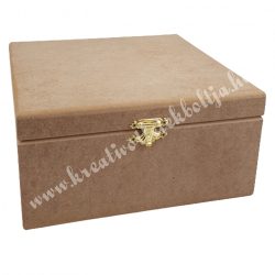 MDF doboz, 20,5x20,5x10,5 cm
