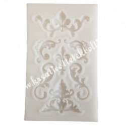   Marcipán, fondant mintázó, szilikon, indaminta, 5,5x9,5 cm