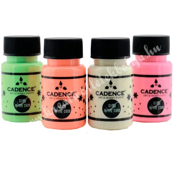 Cadence sötétben világító akrilfesték, 50 ml