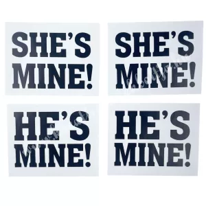 Cipőmatrica, He's vagy She's