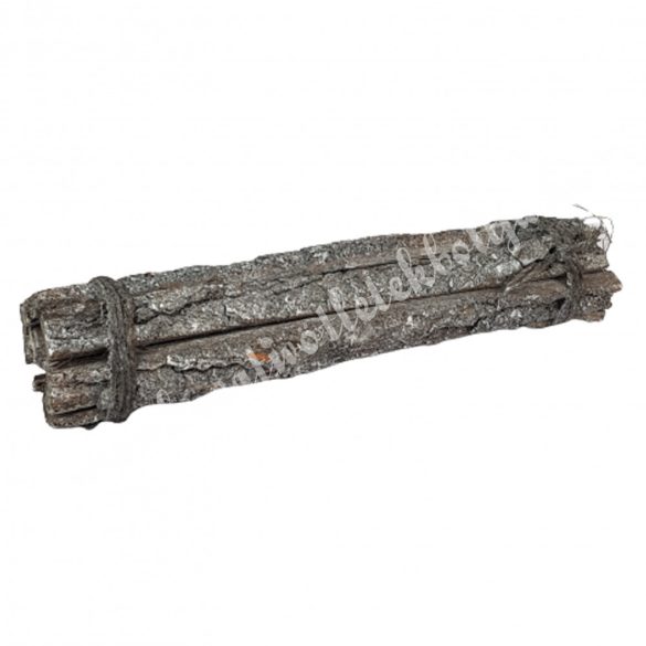 Kéreg hasáb köteg, szürke, 30x6 cm, 10 db/köteg