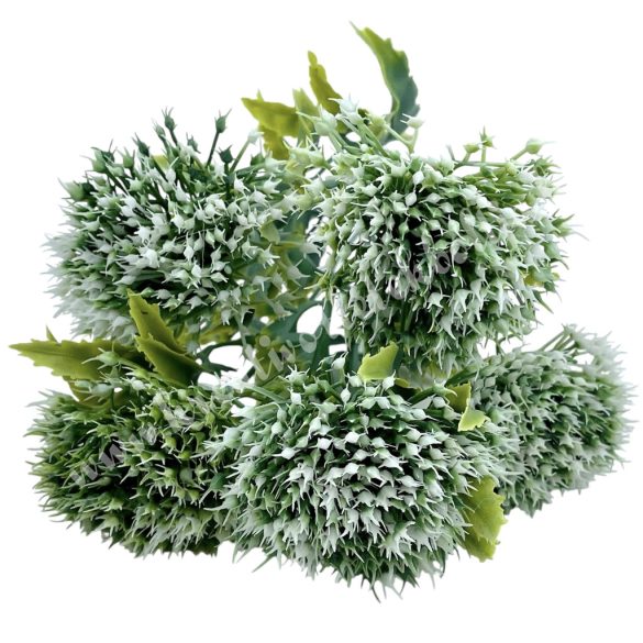 Varjúháj csokor, fehér, 31 cm